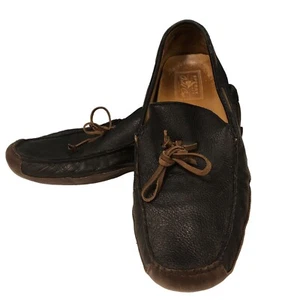 Mens SPERRY GOLD CUP Top Sider BROWN LEATHER Driving LOAFER Shoes Sz 13 - Picture 1 of 8
