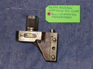MAZAK MULTIPLEX 6100Y VDI 40 TOOL HOLDER #53468005201 16mm LOCATION PIN - Picture 1 of 9
