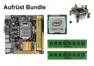 Bundle ASUS H87I-PLUS + Intel Core i3 i5 i7 CPU + 4GB bis 16GB RAM wählbar - Bild 1 von 1