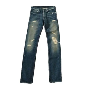 Dior Homme 06ss Eddy Period Crash & Repair Processing Denim Pants Used Size 30 - Picture 1 of 4