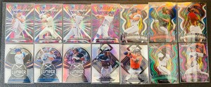 2022 Panini Prizm Inserts Lot of 14. Illumination Fearless- Fireworks-Lumber