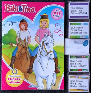 BLUE OCEAN Bibi & Tina (2023) Sticker Sammelalbum inkl. 216 Sticker - Picture 1 of 5