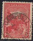 Tasmania 'Campbelltown' Cancel On 1D. Red. Pictorial Rated 1 Vc By Hardinge