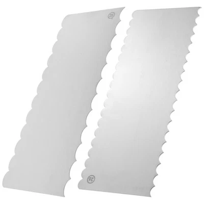  2 Pcs Strumenti Per Dolci Attrezzature La Cottura Spatola Glassa - Imagen 1 de 4