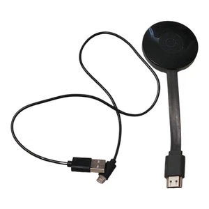 Google Chromecast HDMI Streaming Media Player Streaminggerät Schwarz NC2-6A5 - Bild 1 von 4