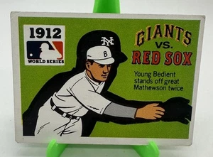 1971 Fleer Laughlin World Series - Hugh Bedient #10 (RC) - Bild 1 von 2