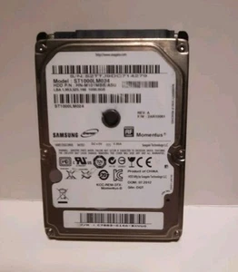 HDD 1To ST1000LM024 Momentus-B Samsung Spinpoint Seagate - Clean Tested - Bild 1 von 2