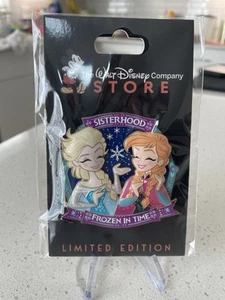 WDCS DEC Disney Siblings Pin - Sisterhood Frozen in Time - Elsa & Anna - Picture 1 of 6