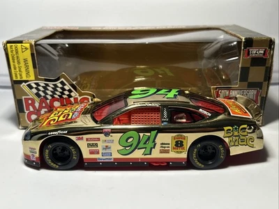 Bill Elliott 1998 #94 Big Mac McDonalds Gold Ford 1/24 Diecast Racing Champions Foto 1 de 4