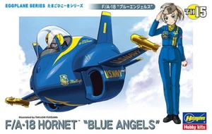 Hasegawa Egg plane F/A-18 Hornet Blue Angels 60125 US Air Force NATO - Picture 1 of 4