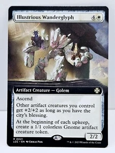 Illustrious Wanderglyph - Lost Caverns Ixalan Borderless - Creature Rare White - Picture 1 of 3