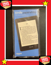 1 Amazon Kindle Paperwhite 2018 10th Gen 8GB WiFi Waterproof Black eBook eReader