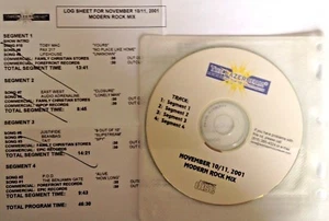 RADIO SHOW: CHRISTIAN TOP 10 11/10/01 TOBY MAC, EAST WEST, JUSTIFIDE, BEANBAG - Picture 1 of 1