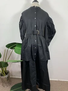 Lovebinetti WOMENS Solid Black Maxi Dress, Size S - Picture 1 of 13