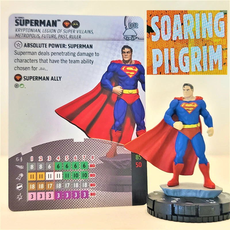 DC Heroclix Супермен - 002 общий DC печально известный набор #2 - Изображение 1 из 1