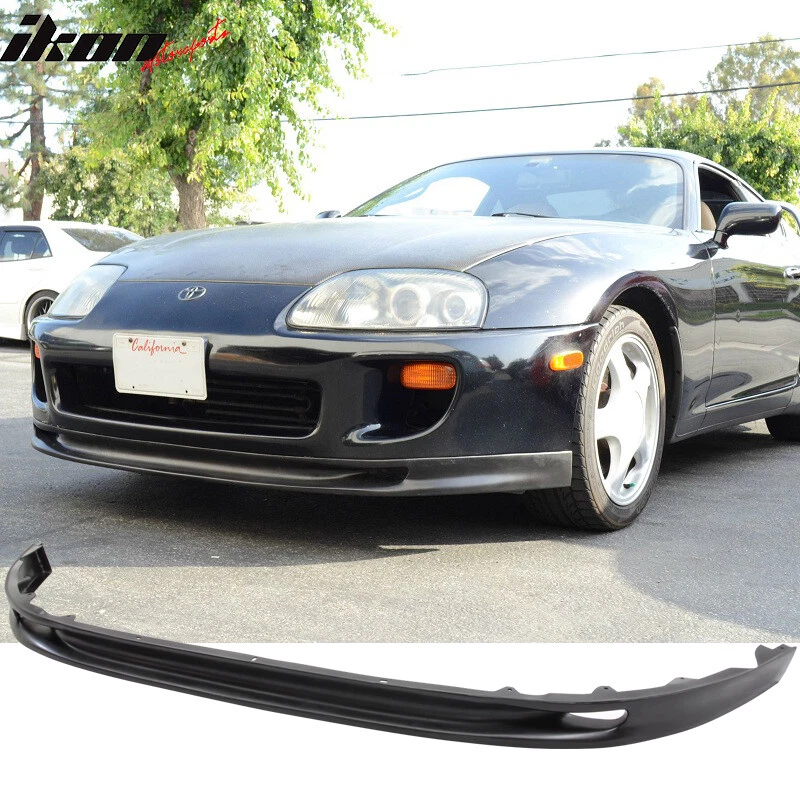 Fits 93-98 Toyota MK4 Supra Aero Magic Whifbitz WB Style Front Bumper Lip Kit PU Foto 1 de 4