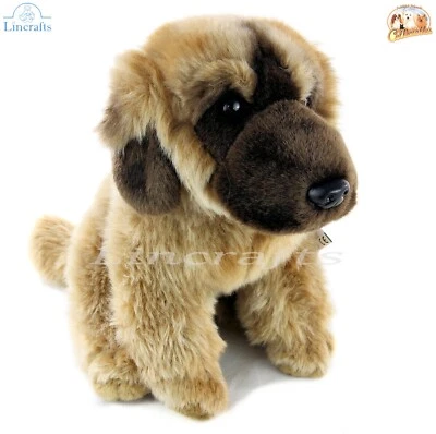 Lindo juguete suave de peluche Faithful Friends Leonberger cachorro perro regalo 25 cm