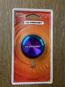 MEDIUM Iridescent LE CREUSET Replacement Knob Stainless Steel Signature CastIron - Picture 1 of 6