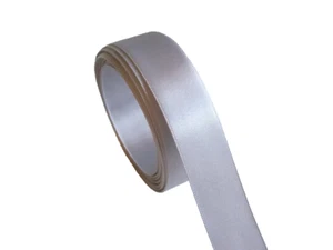Silver Gray Double-Face Satin Ribbon 7/8 inch wide x 10 yards Polyester B33 - Picture 1 of 4