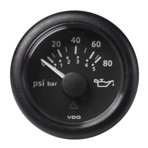 VDO Marine 2-1/16" Viewline Oil Pressure Gauge #A2C59514128 - Picture 1 of 1