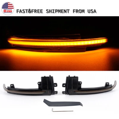 LED Turn Signal Light Mirror Indicator Dynamic for Audi A3 S3 RS3 A4 S4 B8.5 A5 - Image 1 of 4