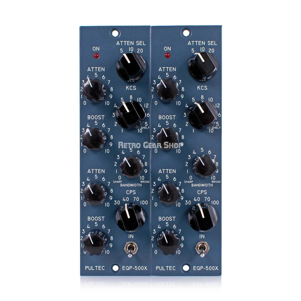 Pultec EQP-500X Pair Program Equalizer EQ 500 Series - Image 1 of 4