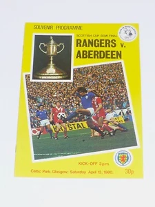 1979/80 Scottish Cup Semi Final***GLASGOW RANGERS v ABERDEEN****12th April 1980 - Picture 1 of 3