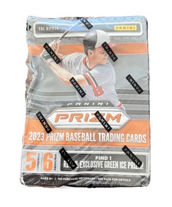 2023 Panini Prizm Baseball Factory Sealed Blaster Box 30 Cards Per Box GREEN ICE