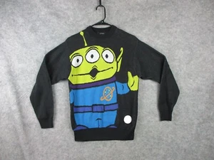 Suéter Joyrich & Disney Para Hombre Pequeño Negro Pixar Toy Story Aien ooohhh!!!! Tejido - Imagen 1 de 12