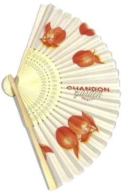 Chandon Garden Spritz Advertisement Hand Fan (5-Pack) - Image 1 of 4
