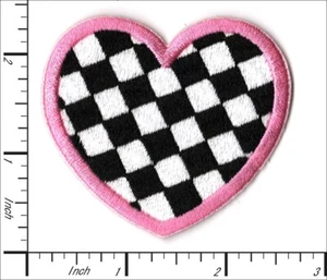 30 Pcs Embroidered Iron on patches Love Car Racing 65x60mm AP015cH - Picture 1 of 2