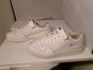 Vintage 2004 Adidas Lifestyle Forum Lo Sneakers shoes White Men Size 8.5 667298 - Picture 1 of 15