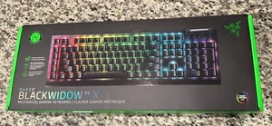Razer BlackWidow V4 X Mechanical Gaming Keyboard with Chroma RGB SHIPS TODAY! - Picture 1 of 3