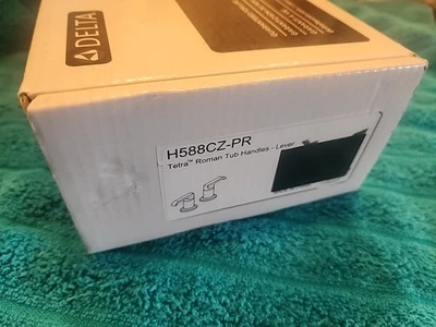 Delta H588CZ-PR Tetra Gold Palanca Romana Manijas en Lumicoat Champagne Bronce Foto 1 de 4