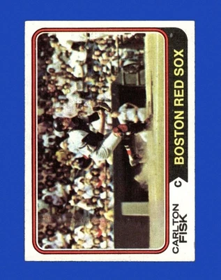 1974 Topps Set-Break #105 Carlton Fisk como nuevo *GMCARDS* Foto 1 de 2