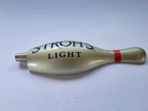 Stroh's Light Bowling Pin Tap Handle (  Look At Pictures Closely USED) - Picture 1 of 4