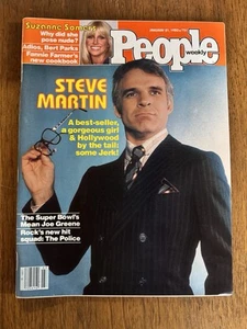 People Magazine Jan 21 1980 STEVE MARTIN Mean Joe Green Suzanne Somers Unread  - Picture 1 of 1