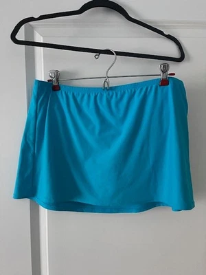 Falda corta de natación SUNSETS Komono talla 14 playa piscina - color azul aguamarina Foto 1 de 2