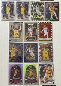(13) LEBRON JAMES Panini Prizm/Select/Donruss/Optic/NBA Hoops/Marquee Lakers - Picture 1 of 2