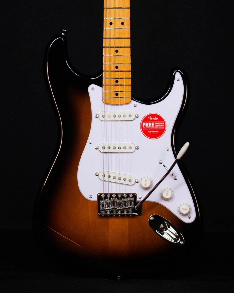 Fender Squier Classic Vibe 50s Style Stratocaster With Maple Fretboard Sunburst