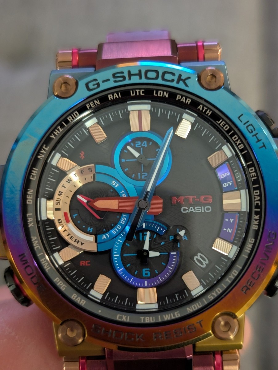 Casio G-SHOCK MT-G Stainless Steel Case Wristwatches for Casio G-SHOCK MT-G Stainless Steel Case Wristwatches for