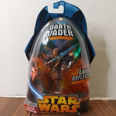Star Wars ROTS Darth Vader Lava Reflection Figure 2005 Duel at Mustafar MOC - Image 1 of 2
