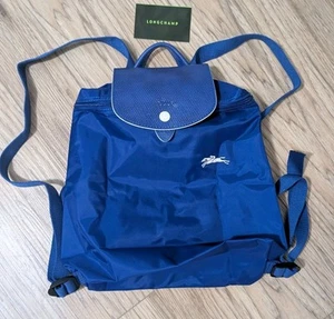 Original Longchamp Rucksack royalblau unbenutzt - Bild 1 von 11