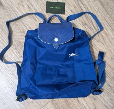 Authentic Longchamp Backpack Royal Blue Unused - Image 1 of 4