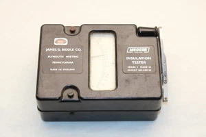 Biddle Series 3 Mark III Vintage Megger Insulation Tester Hand Crank - Picture 1 of 5