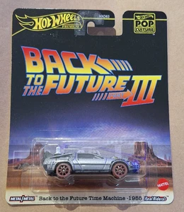 HOT WHEELS PREMIUM -  BACK TO THE FUTURE PART III - DELOREAN TIME MACHINE 1955 - Picture 1 of 2