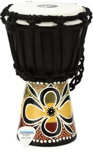 Meinl Percussion African Style Mini Djembe - Gecko Design (3-pack) Bundle - Picture 1 of 1
