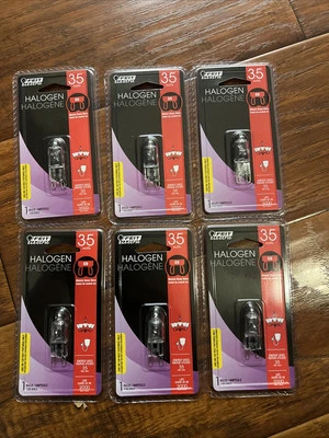 6x  Feit Electric  Light Bulb-35 Watts-120 Volt- G9 Base Lamp/Bulb-New-FREE SHIP - Image 1 of 3