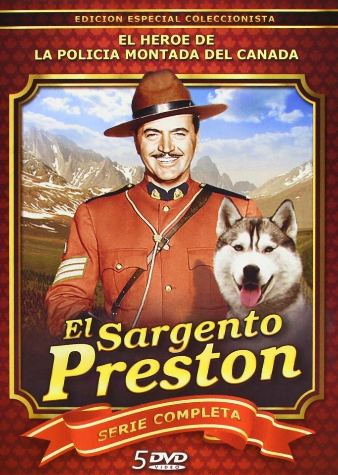 Sergeant Preston of the Yukon  -  complete TV series -  5x  DVD - Bild 1 von 1