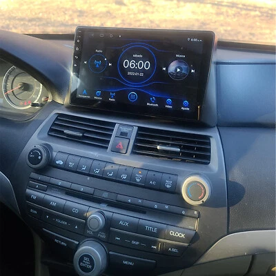 For Honda Accord 08-12 Android 9.1 Player Head Unit Stereo Radio GPS Navigation - Image 1 of 4